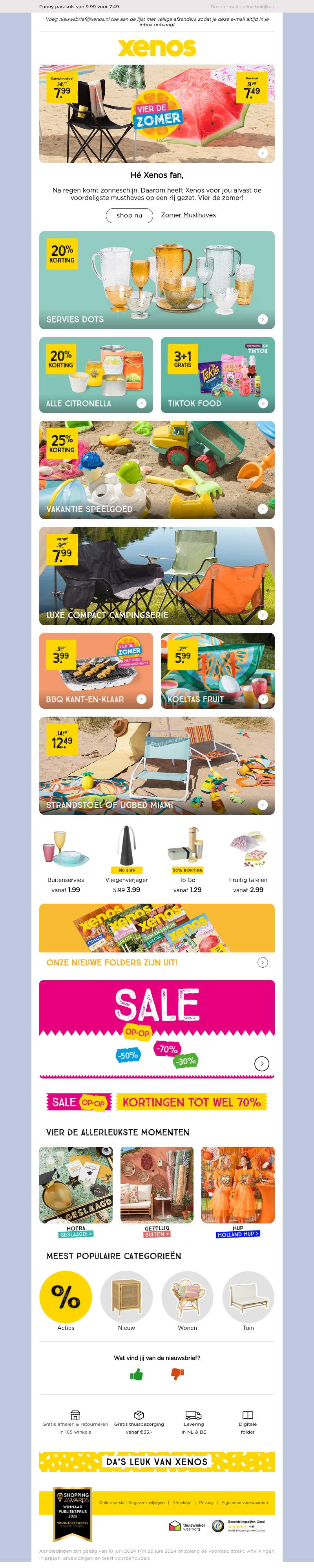 Vier de zomer met voordelige musthaves Vier de zomer met voordelige musthaves