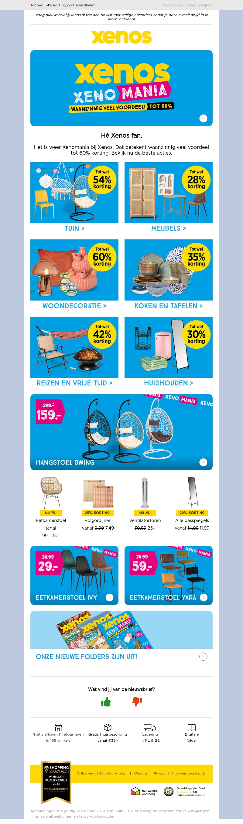 Xenomania met kortingen tot wel 60% Xenomania met kortingen tot wel 60%