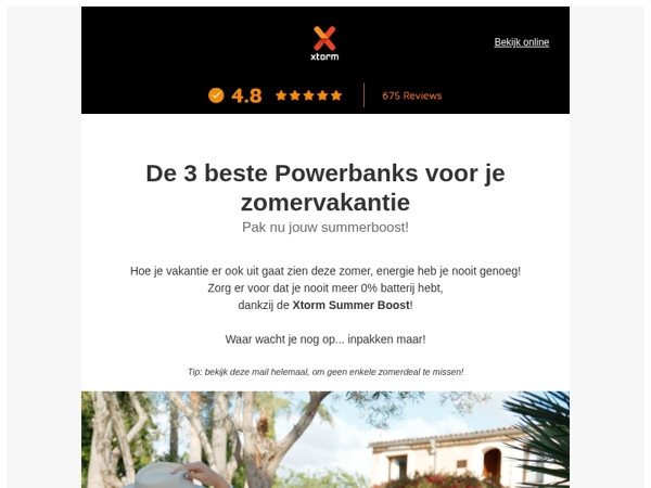 ☀️ De 3 beste Powerbanks voor je zomervakantie