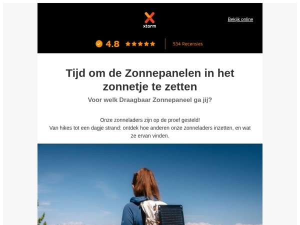 Onze zonneladers zijn op de proef gesteld! ☀️