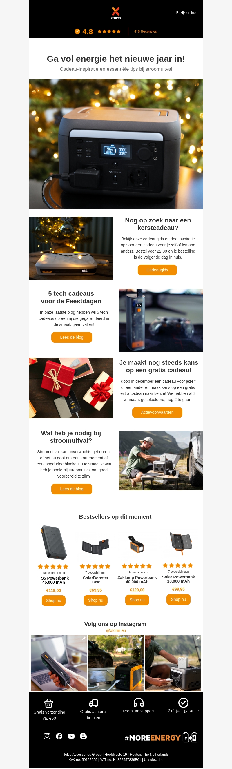Cadeau-inspiratie en essentiële tips voor stroomuitval Cadeau-inspiratie en essentiële tips voor stroomuitval
