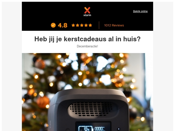 Heb jij je kerstcadeaus al in huis? 🎁
