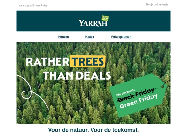 Green Friday: samen iets teruggeven 🌳