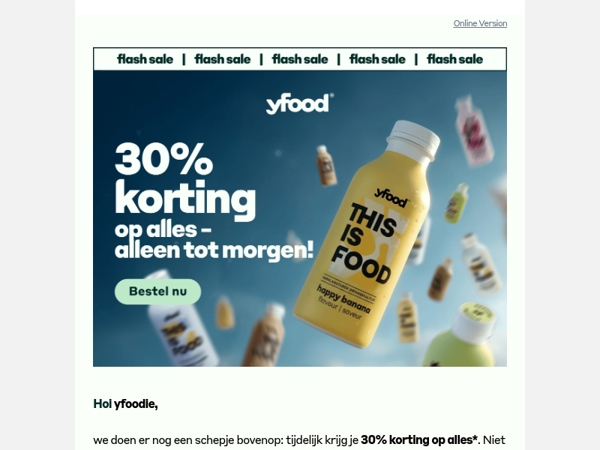 🎁 30% op alles – alleen tot morgen