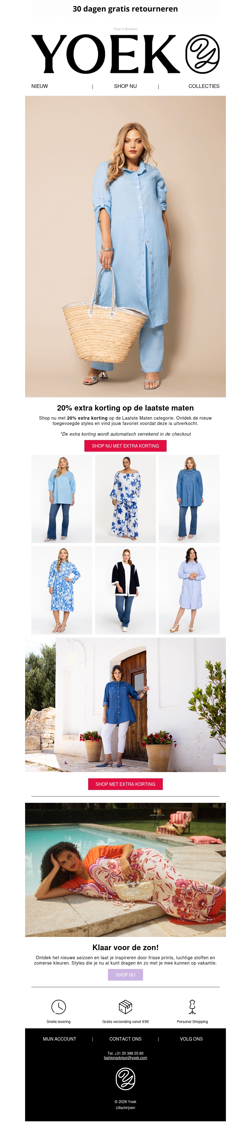 Mis het niet: 20% extra korting op Final Sizes Mis het niet: 20% extra korting op Final Sizes