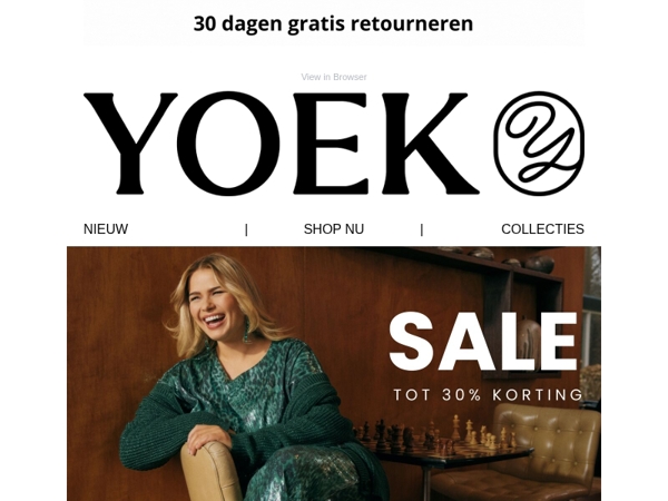 🚨 De YOEK Sale is live