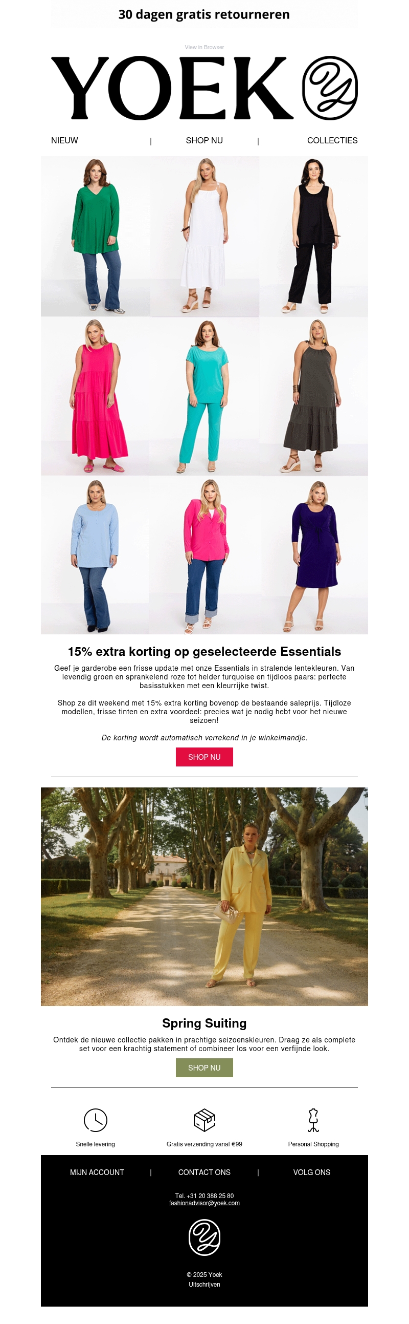 Lente Essentials met extra korting✨ Lente Essentials met extra korting✨