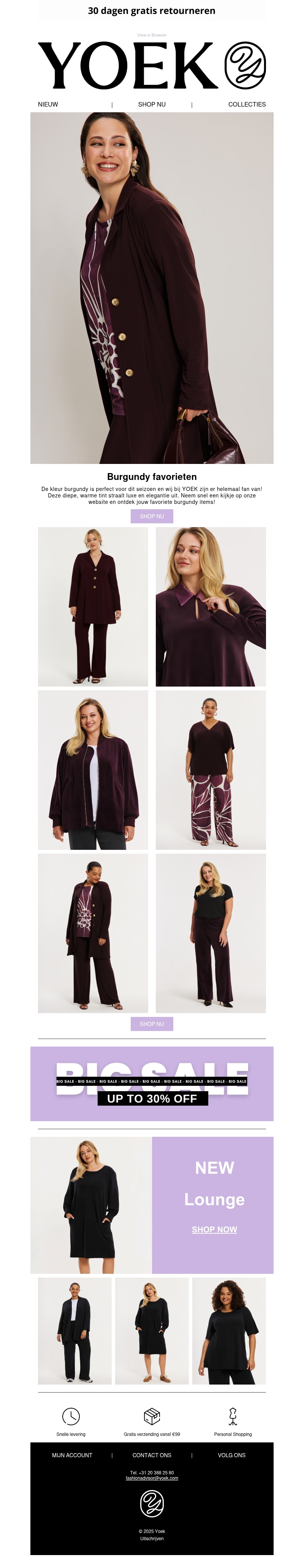 De kleur die je nu wilt dragen: Burgundy De kleur die je nu wilt dragen: Burgundy