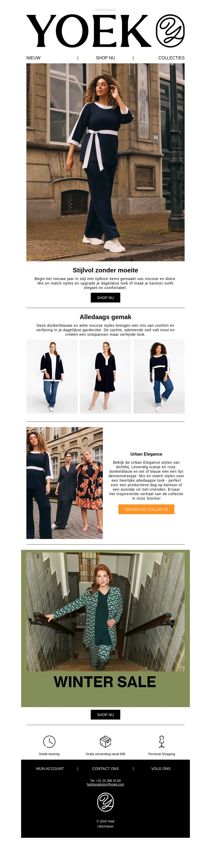 Begin het nieuwe jaar in stijl: klassiek en casual maakt een tijdloze look! Begin het nieuwe jaar in stijl: klassiek en casual maakt een tijdloze look!