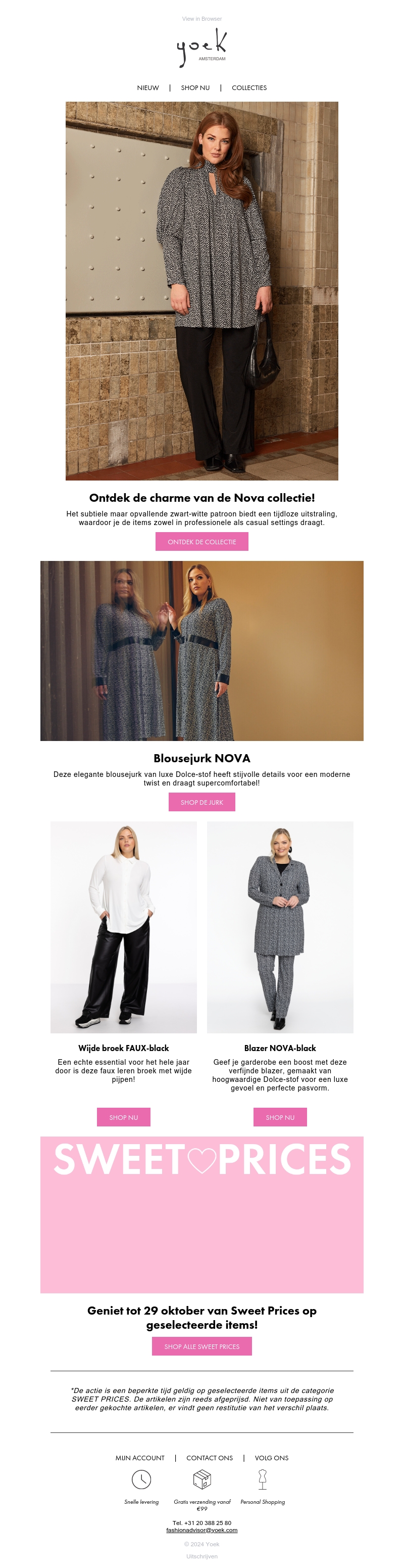 Ontdek de Nova collectie & shop Sweet Prices tot 29 oktober! 💜 Ontdek de Nova collectie & shop Sweet Prices tot 29 oktober! 💜