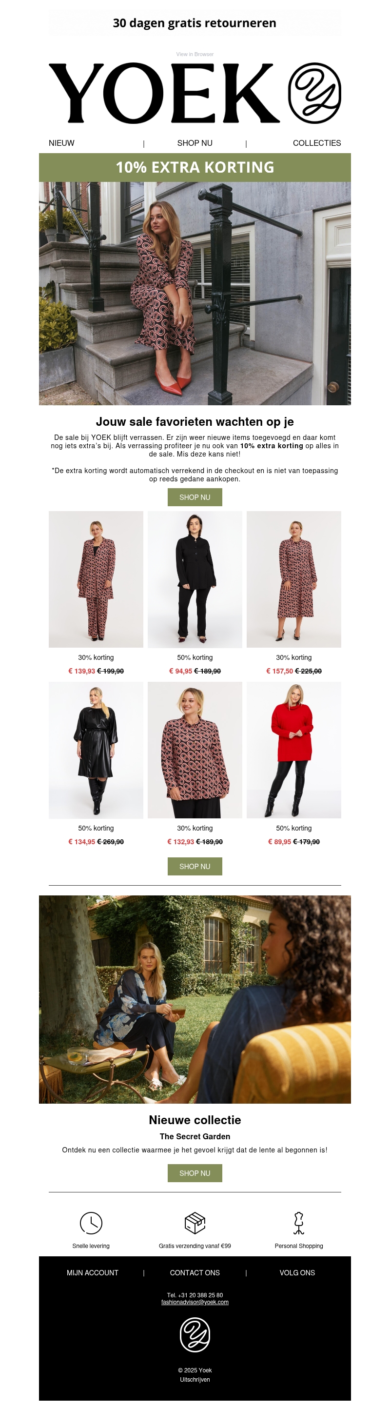Weekend Surprise: 50% korting op SALE + 10% EXTRA korting Weekend Surprise: 50% korting op SALE + 10% EXTRA korting
