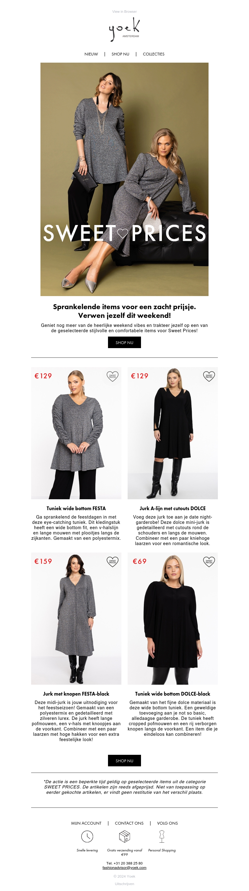 Sparkle het weekend in met onze Sweet Prices! ✨ Sparkle het weekend in met onze Sweet Prices! ✨