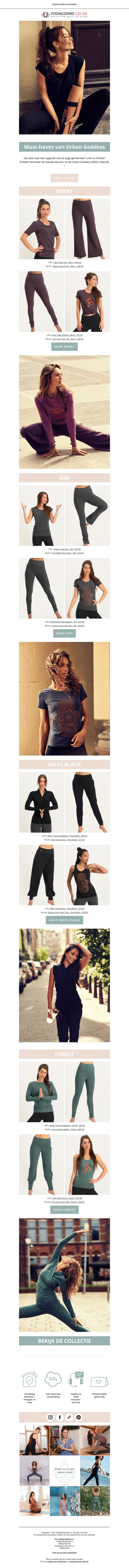 De nieuwe kleuren van Urban Goddess π¨ De nieuwe kleuren van Urban Goddess π¨