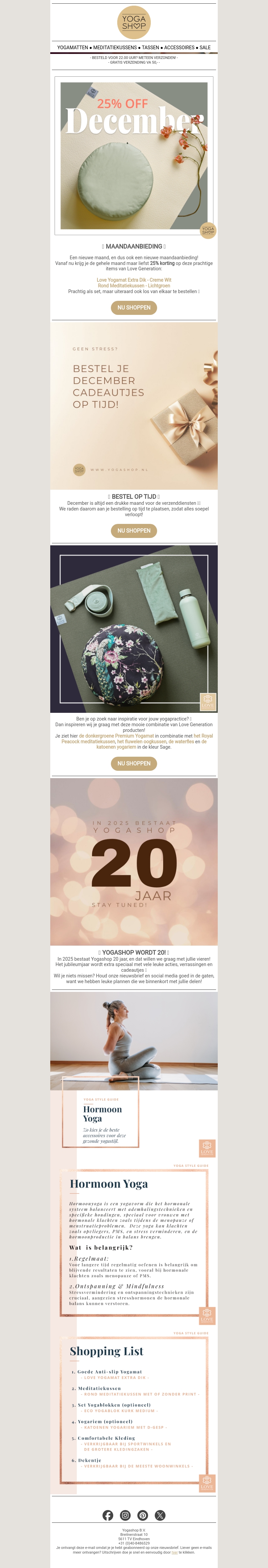 π 25% korting op deze prachtige yogaset! π π 25% korting op deze prachtige yogaset! π