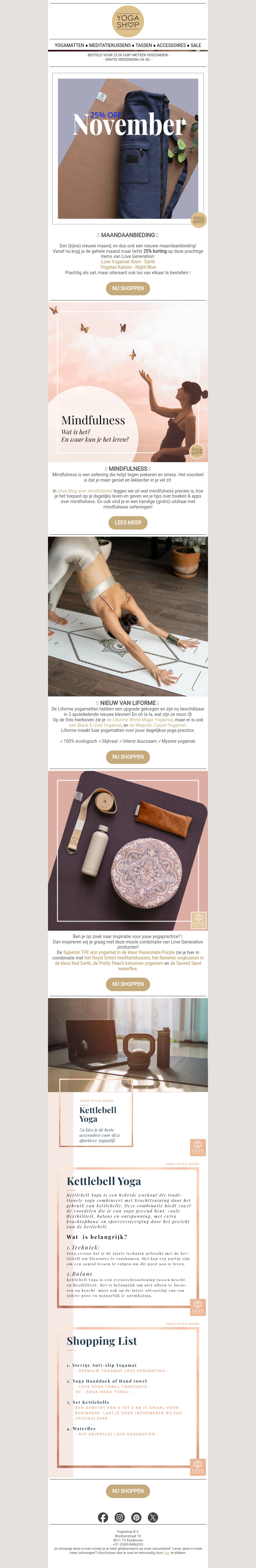 đ Nieuwe Yogamatten van Liforme! đ đ Nieuwe Yogamatten van Liforme! đ