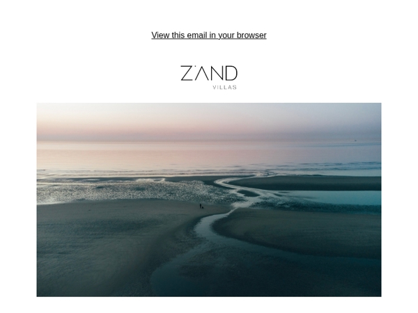 Najaar & winter bij Z'ANDvillas