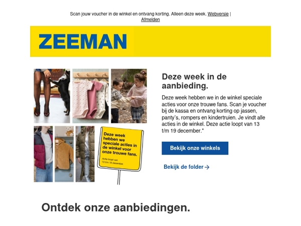 Acties voor onze trouwe fans: mis ze niet