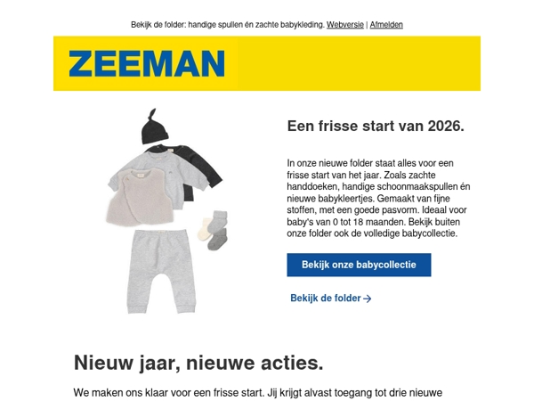 Wat jij kunt gebruiken voor een frisse start van 2026.