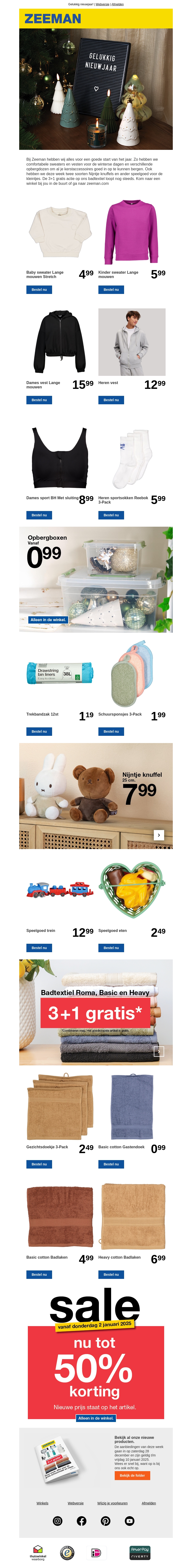 Alles voor de koude dagen en een opgeruimd huis Alles voor de koude dagen en een opgeruimd huis