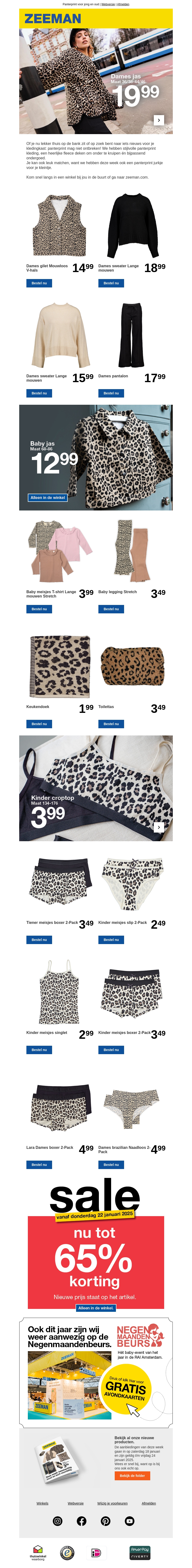 Beestachtig mooi en toch voordelig
Beestachtig mooi en toch voordelig