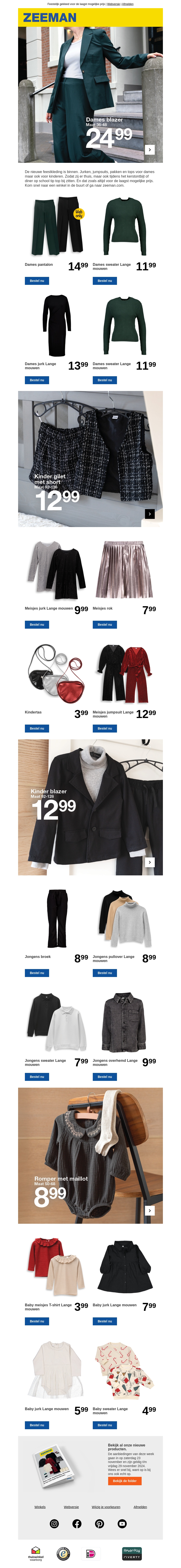 Deze week: feestkleding en fun Deze week: feestkleding en fun