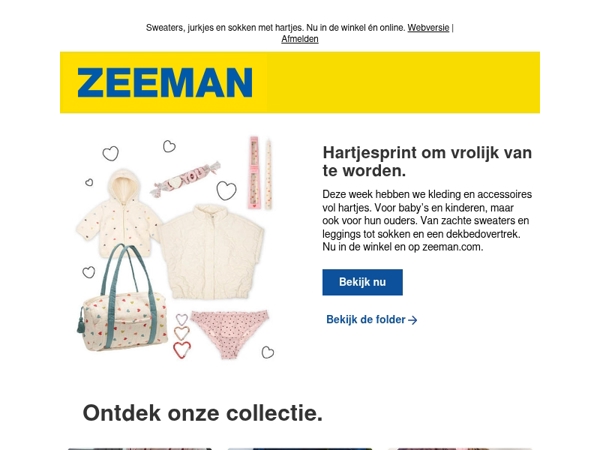 Hartjesprint om vrolijk van te worden 💛💙