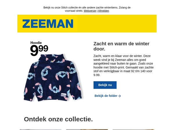 Zacht en warm de winter door