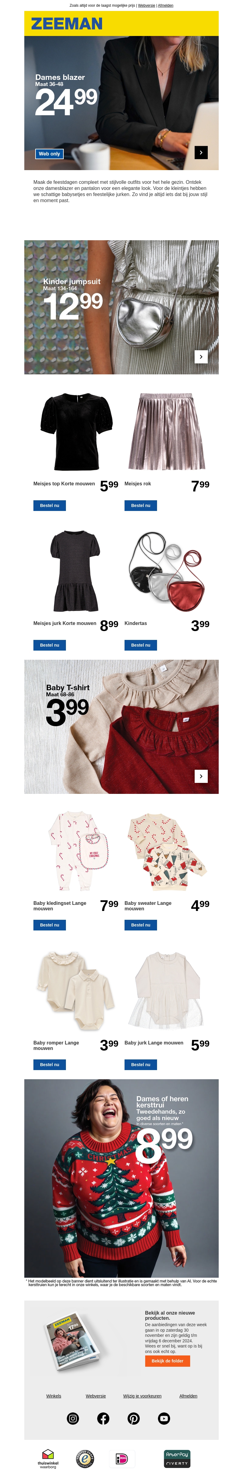 Maak de feestdagen compleet Maak de feestdagen compleet