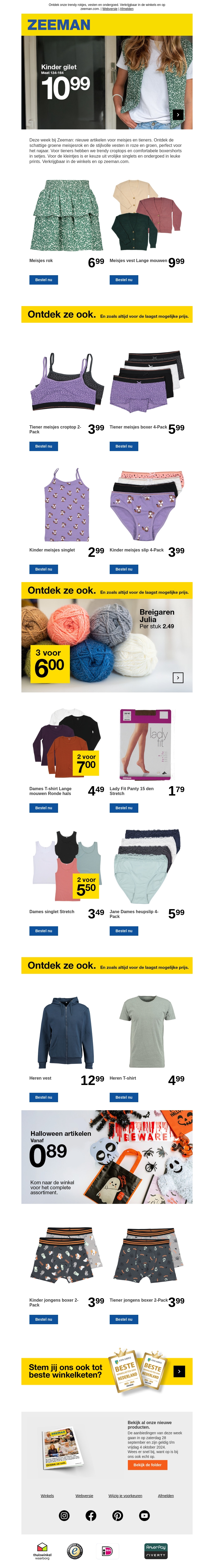 Mis het niet: meisjes- en tienerkleding voor het najaar Mis het niet: meisjes- en tienerkleding voor het najaar