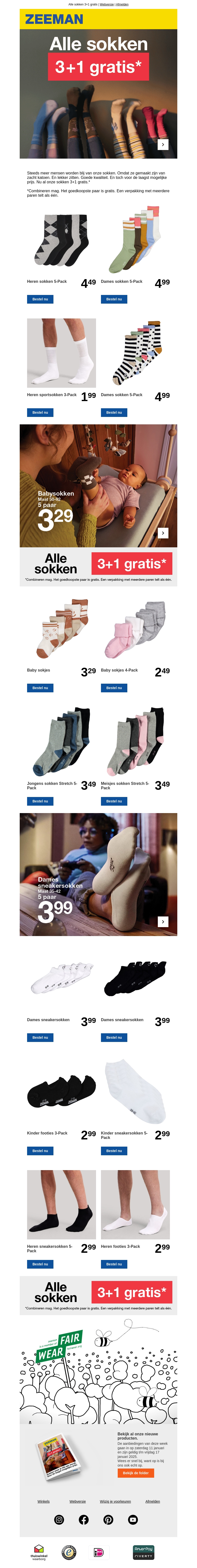 Sokken waar je blij van wordt Sokken waar je blij van wordt