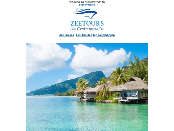 Welke bijzondere plekken staan straks op uw bucketlist?