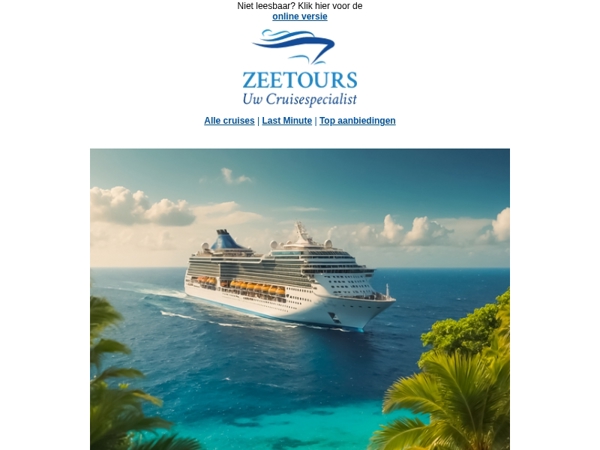 Zonovergoten Caribbean cruises
