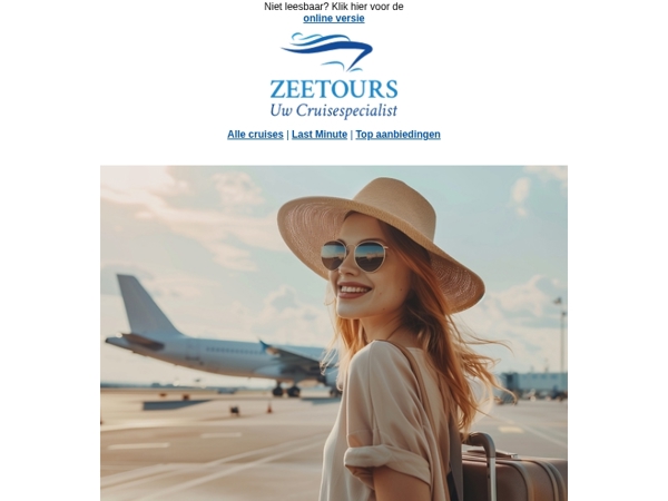 Boek nu uw Zeetours totaalpakket