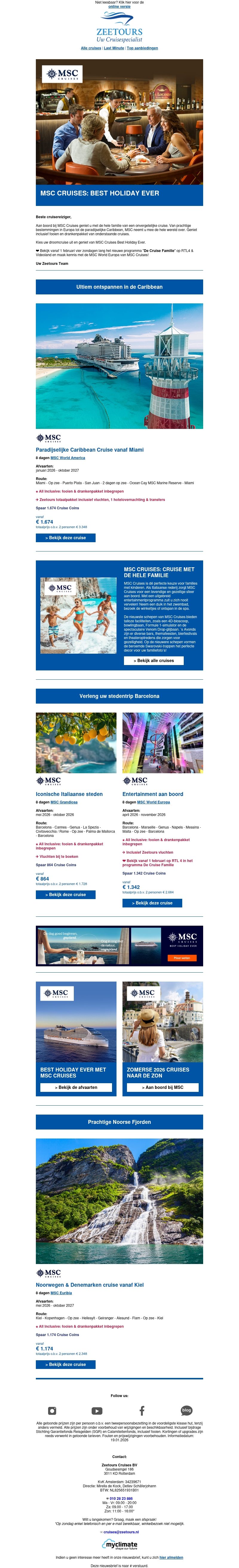 MSC Cruises: Best Holiday ever MSC Cruises: Best Holiday ever