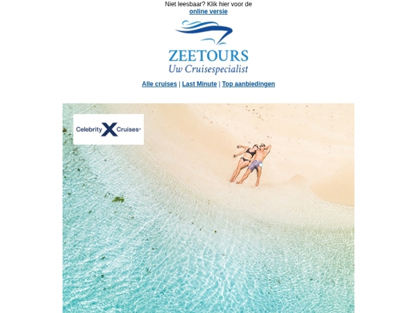 Celebrity Cruises: De mooiste bestemmingen voor 2026