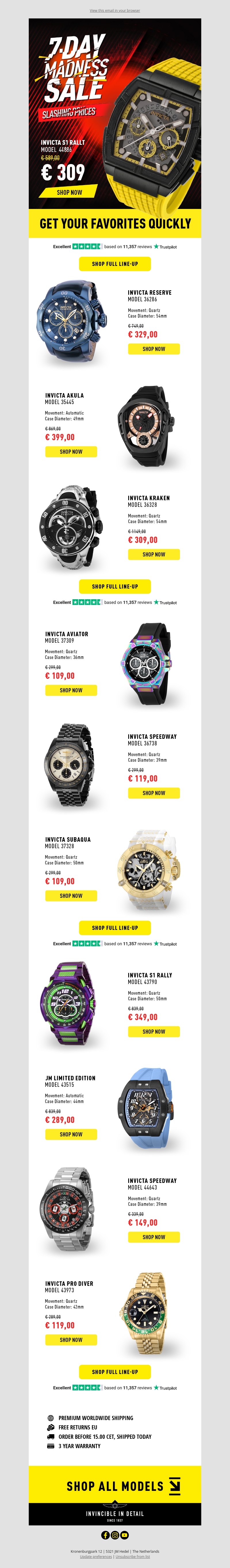 ⏳ COUNTDOWN TO SAVINGS: WATCHES ON SALE! ⏳ COUNTDOWN TO SAVINGS: WATCHES ON SALE!