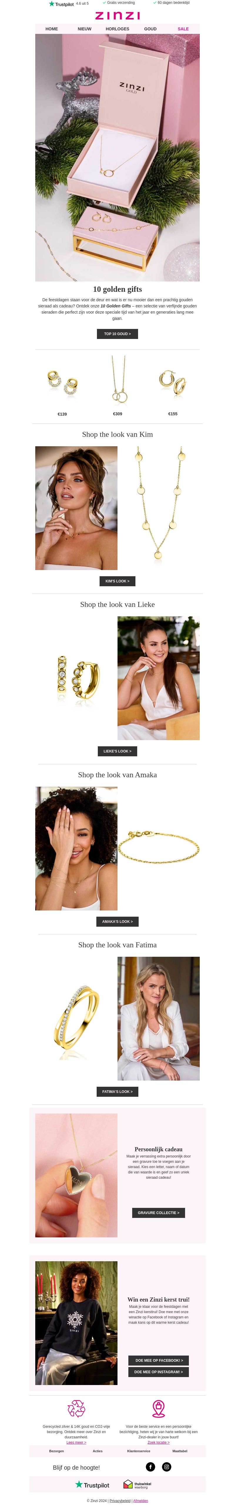 ✨ Deze gouden sieraden wil je sowieso op je wishlist ✨ Deze gouden sieraden wil je sowieso op je wishlist