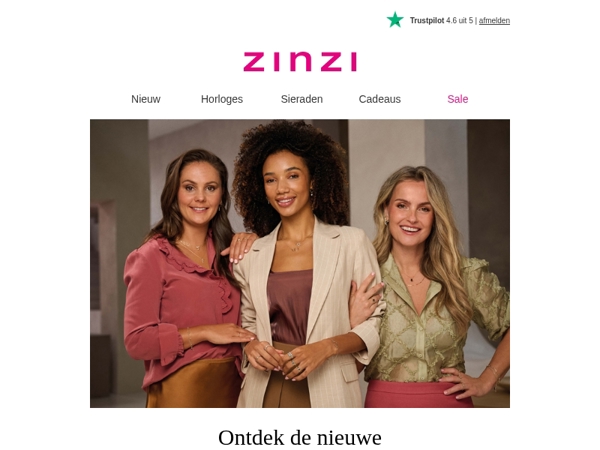 ✨ Nieuwe collectie:14 karaat Zinzi Gold