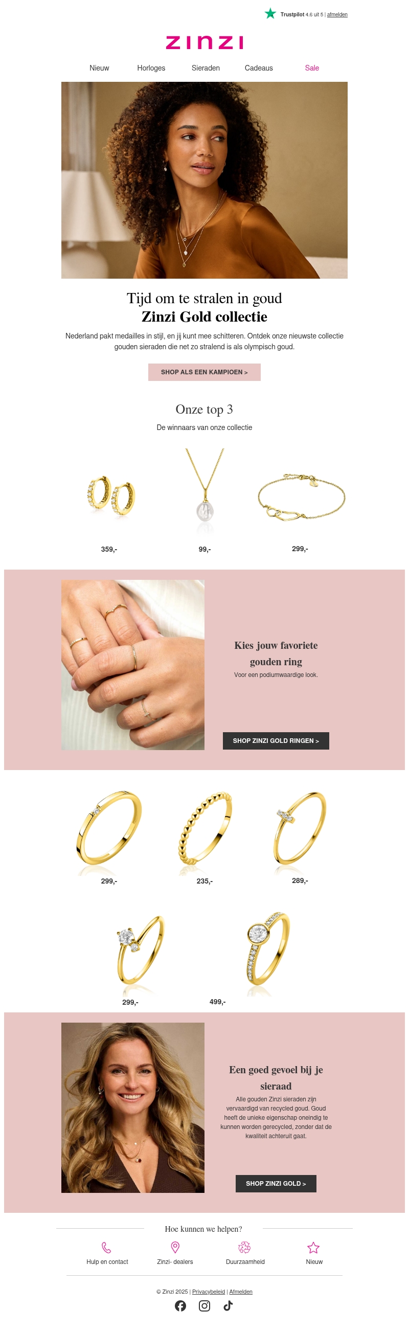 ✨ Ontdek jouw gouden look! ✨ Ontdek jouw gouden look!