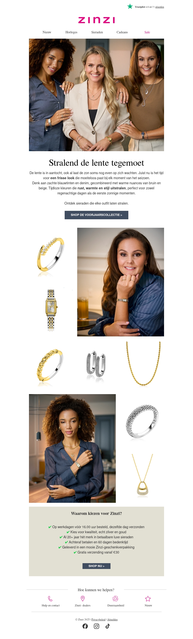Ontdek onze Zinzi lente looks! Ontdek onze Zinzi lente looks!
