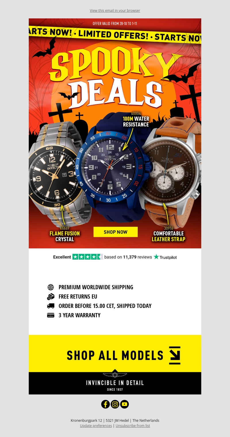 BOO! 🎃 Deals So Good, They Scare You! 😱 BOO! 🎃 Deals So Good, They Scare You! 😱