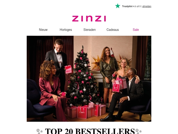 🎄 Cadeau-inspiratie nodig? Ontdek onze TOP 20 bestsellers