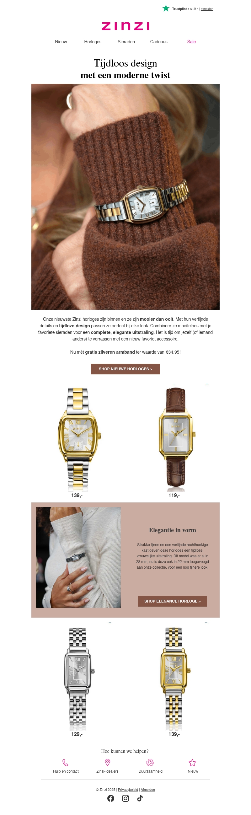 New in: bekijk de nieuwste Zinzi horloges!⌚ New in: bekijk de nieuwste Zinzi horloges!⌚