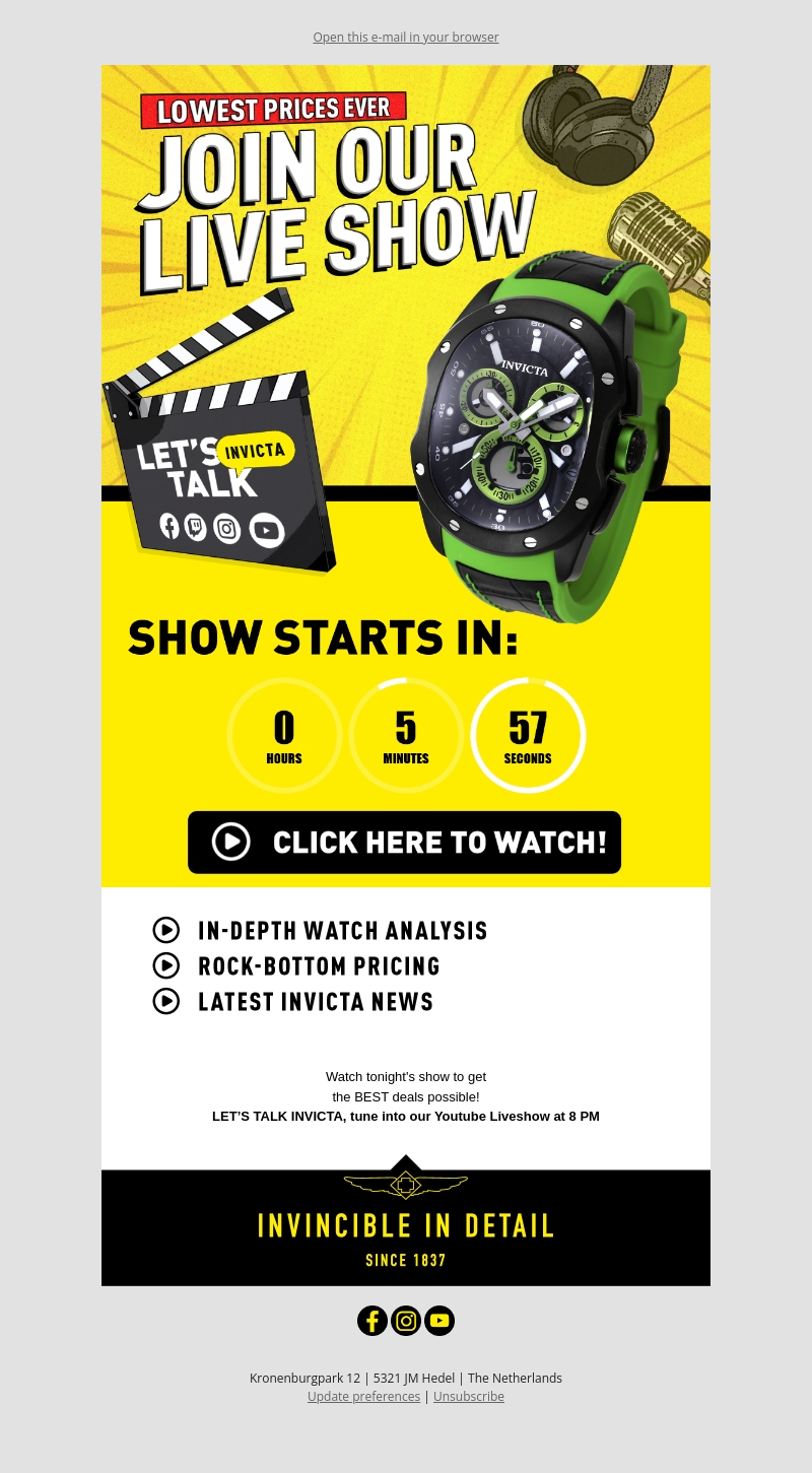 🚨NEW Watches for the BEST Prices?! LIVE NOW 🤩 🚨NEW Watches for the BEST Prices?! LIVE NOW 🤩