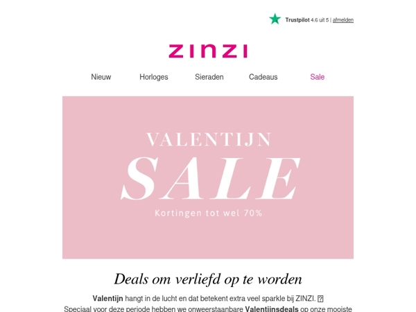 Tijdelijk afgeprijsd voor Valentijn! ❤️