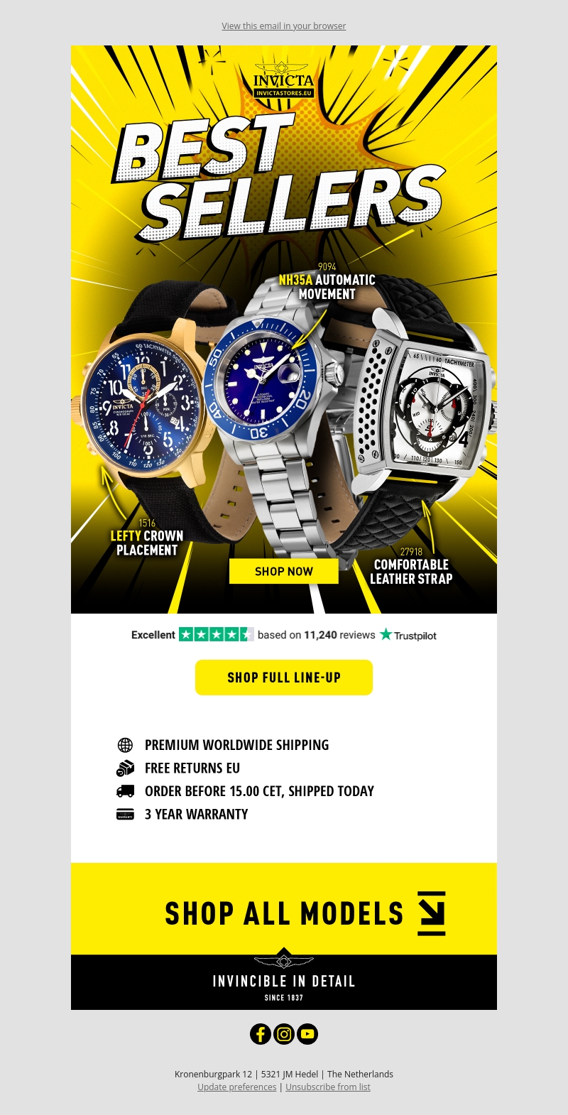 Wrist Bling Awaits: Grab Invicta's Finest 👀 Wrist Bling Awaits: Grab Invicta's Finest 👀