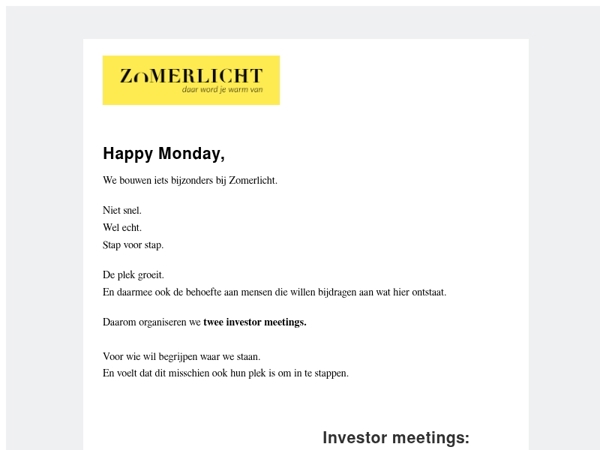 Dit bouwen we – en je kunt instappen!