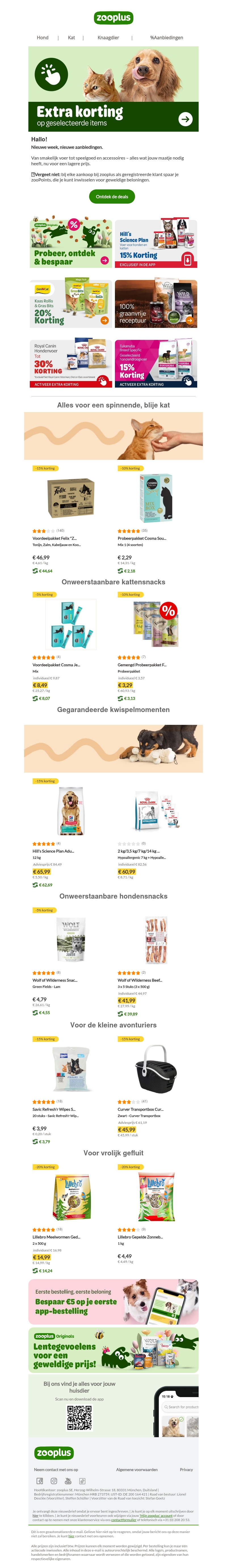 Deze weekdeals wil je niet missen! Deze weekdeals wil je niet missen!