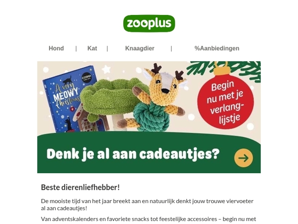  Al helemaal in de cadeausfeer? Dat zijn wij ook!