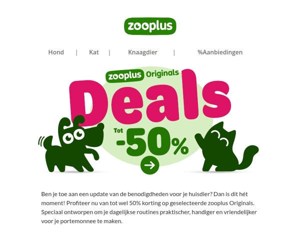 Maak het verzorgen van je huisdier makkelijker—bespaar tot 50%